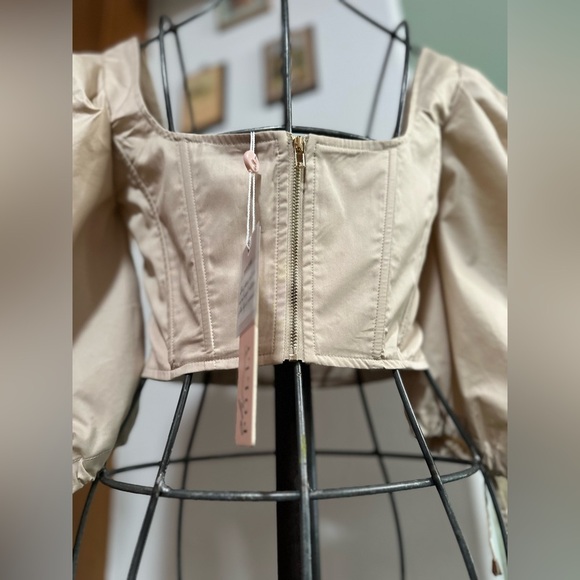 NWT Oh Polly Boned Corset top - Picture 8 of 10